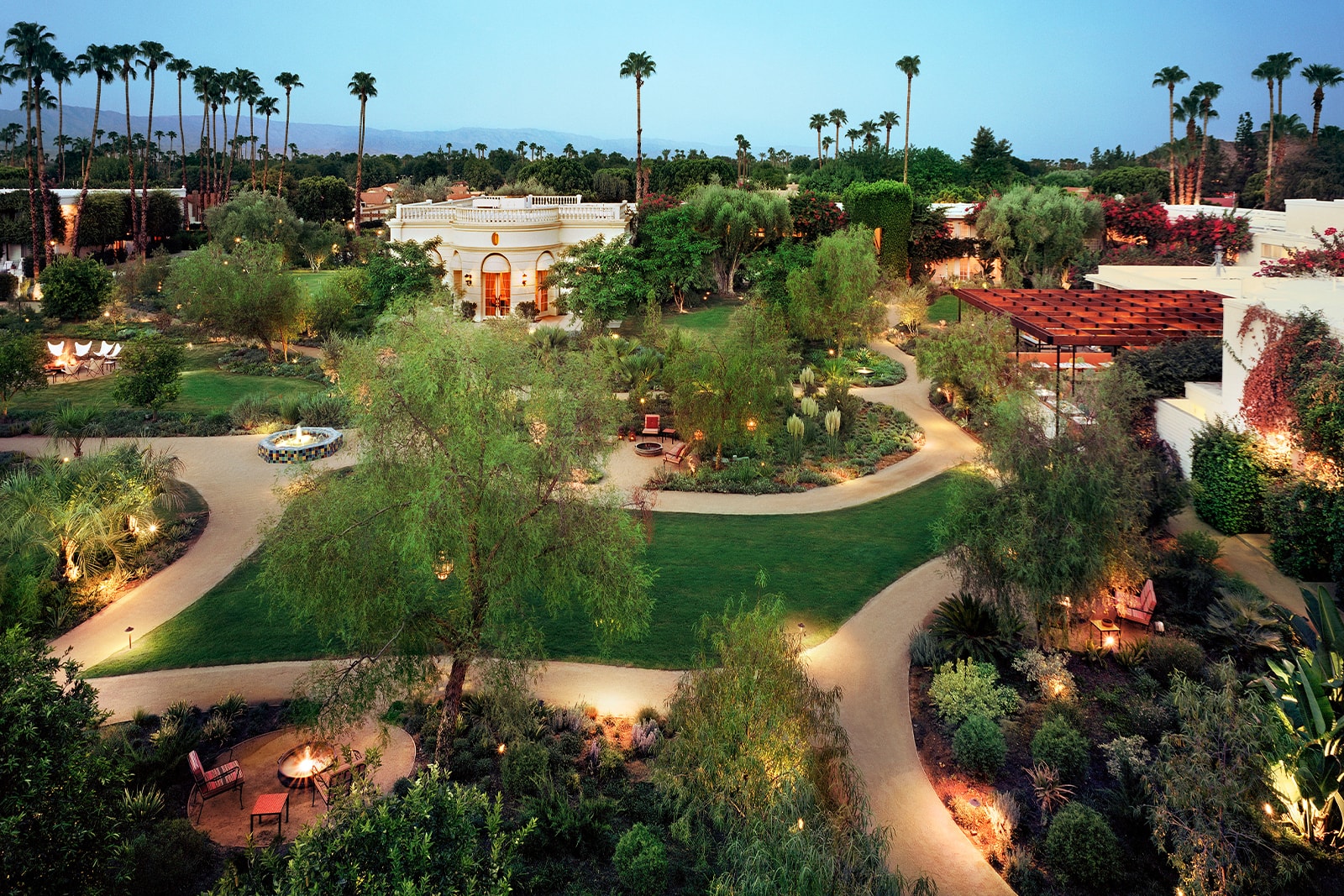 Parker Palm Springs Property Aerial